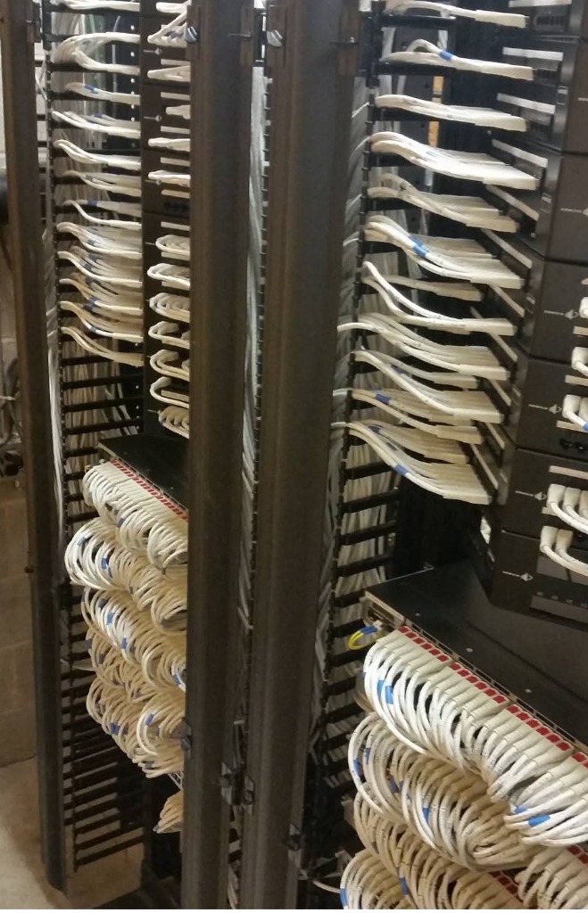 Precision Patch Panel Cable Dressing